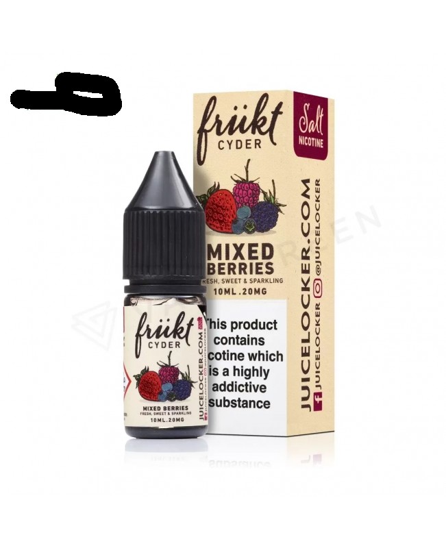 MIXED BERRIES NICOTINE SALT BY FRUKT CYDER