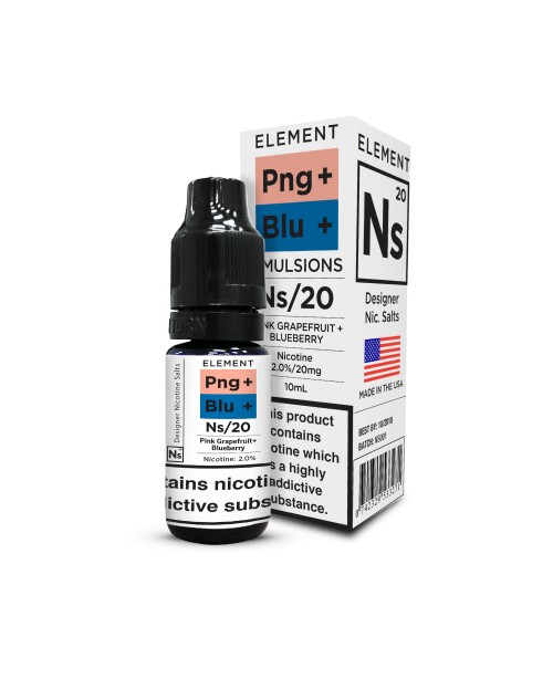 PINK GRAPEFRUIT + BLUEBERRY NICOTINE SALT E-LIQUID...