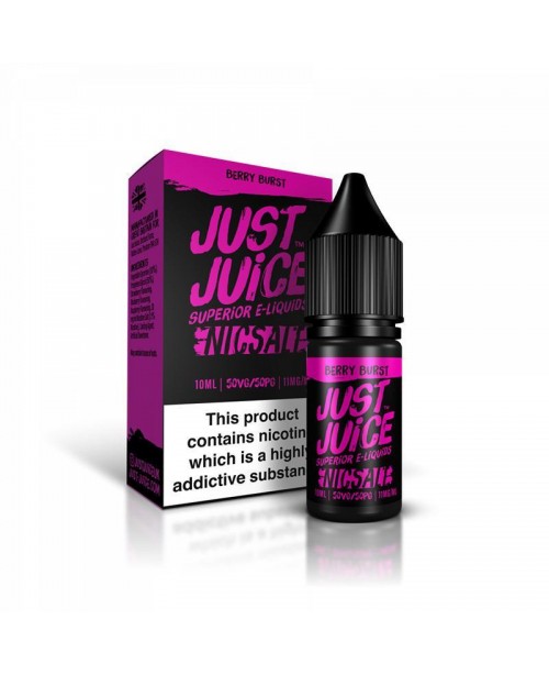 BERRY BURST NICOTINE SALT E-LIQUID BY JUST JUICE N...