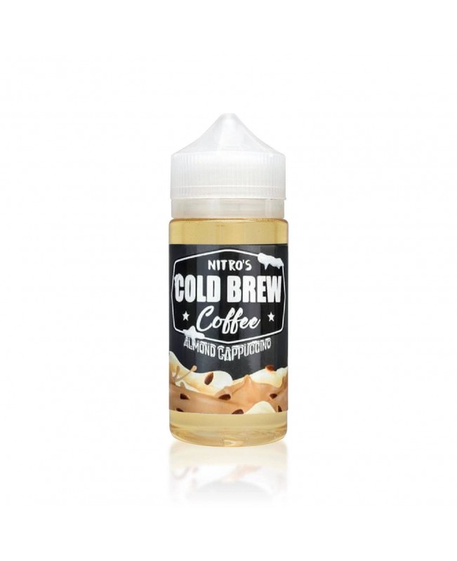 ALMOND CAPPUCCINO E LIQUID BY NITROS COLD BREW COFFEE 100ML 70VG