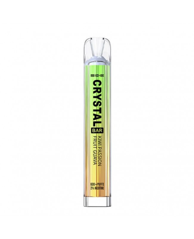 Kiwi Passionfruit Guava By SKE Crystal 600 Puffs Disposable Vape