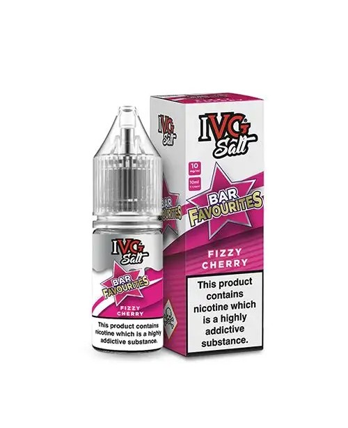 FIZZY CHERRY NICOTINE SALT E-LIQUID BY IVG SALT BA...