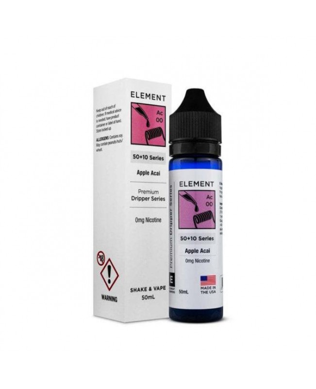 APPLE ACAI BY ELEMENT 50ML 80VG