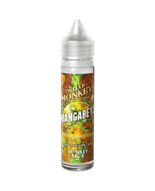 MANGABEYS E LIQUID BY TWLEVE MONKEYS 50ML 75VG