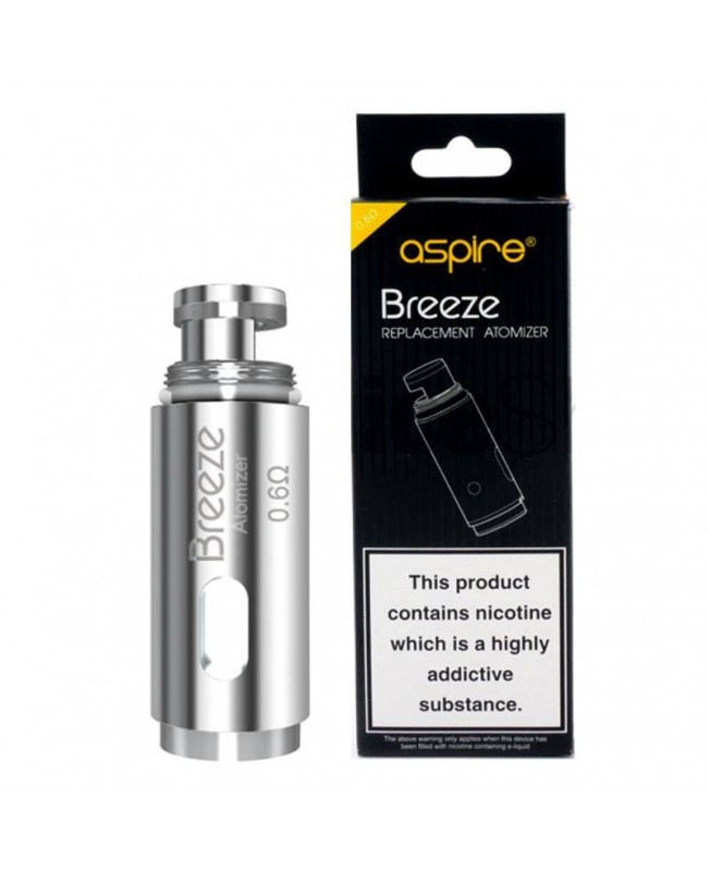 ASPIRE BREEZE VAPE ATOMIZER REPLACEMENT COIL HEADS