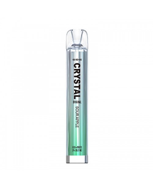 Sour Apple By SKE Crystal 600 Puffs Disposable Vap...