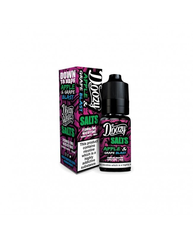 APPLE & GRAPE BLAST NICOTINE SALT NICOTINE SALT E-LIQUID BY DOOZY SALTS