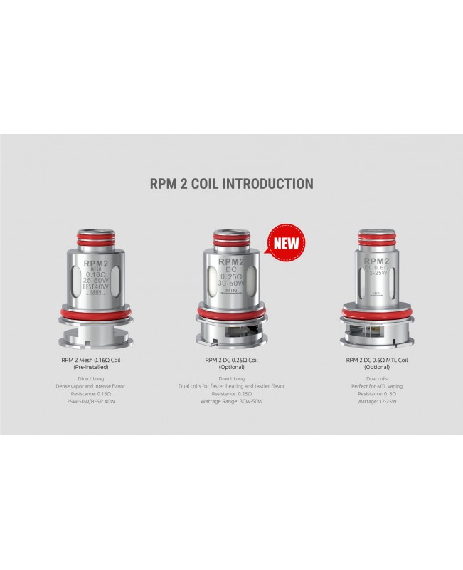 SMOK RPM2 REPLACEMENT VAPE COILS