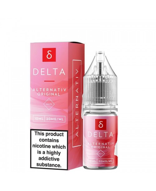 DELTA NICOTINE SALT E-LIQUID BY ALTERNATIV