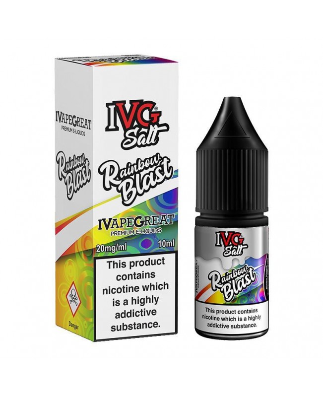 RAINBOW BLAST NIC SALT E-LIQUID BY I VG