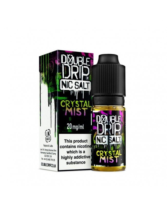 CRYSTAL MIST NIC SALT E-LIQUID BY DOUBLE DRIP