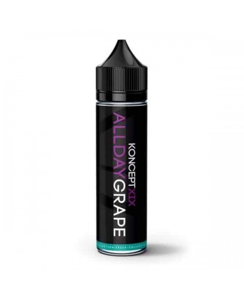 ALL DAY GRAPE E LIQUID BY KONCEPT XIX 50ML 80VG