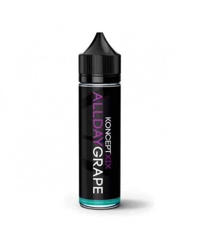 ALL DAY GRAPE E LIQUID BY KONCEPT XIX 50ML 80VG