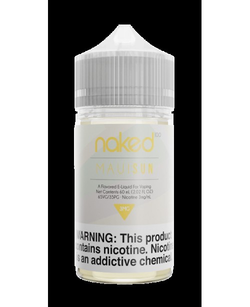 MAUI SUN E LIQUID BY NAKED 100 - ORIGINAL 50ML 70V...