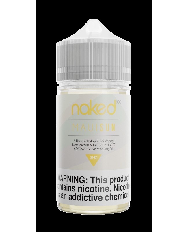 MAUI SUN E LIQUID BY NAKED 100 - ORIGINAL 50ML 70VG