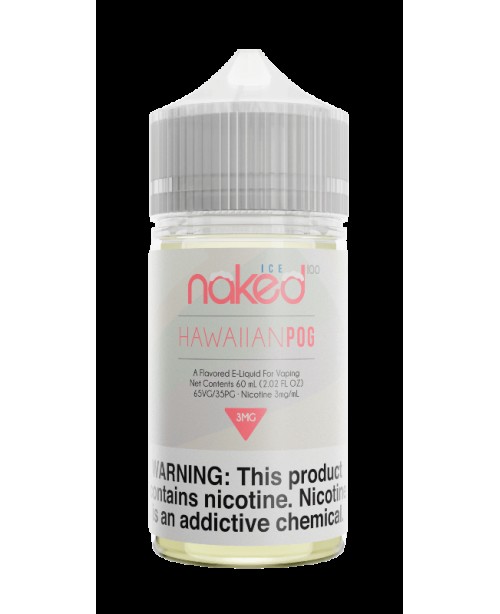 HAWAIIAN POG ICE E LIQUID BY NAKED 100 - ICE 50ML ...