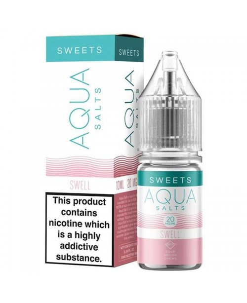 SWELL NICOTINE SALT E-LIQUID BY AQUA SALTS SWEETS