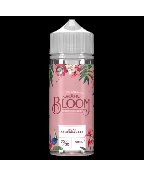 ACAI POMEGRANATE E LIQUID BY BLOOM 100ML 70VG