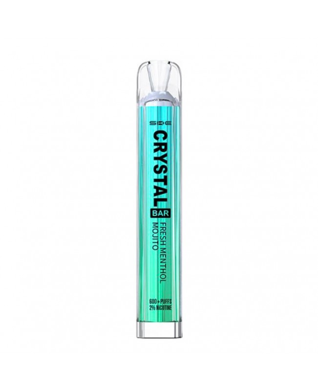 Fresh Menthol Mojito By SKE Crystal 600 Puffs Disposable Vape