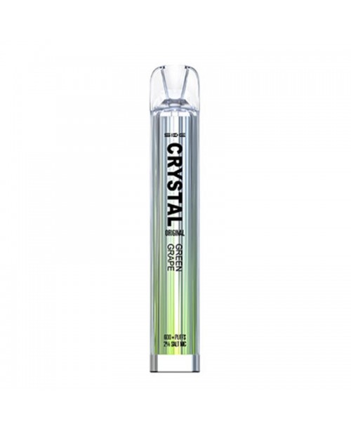 Green Grape By SKE Crystal 600 Puffs Disposable Va...