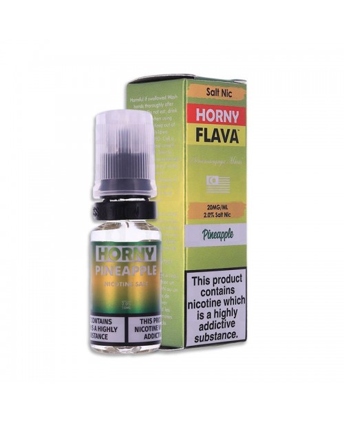 PINEAPPLE NICOTINE SALT E-LIQUID BY Horny Flava Ni...