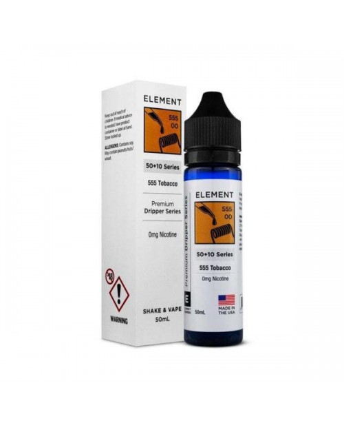 555 TOBACCO BY ELEMENT 50ML 80VG