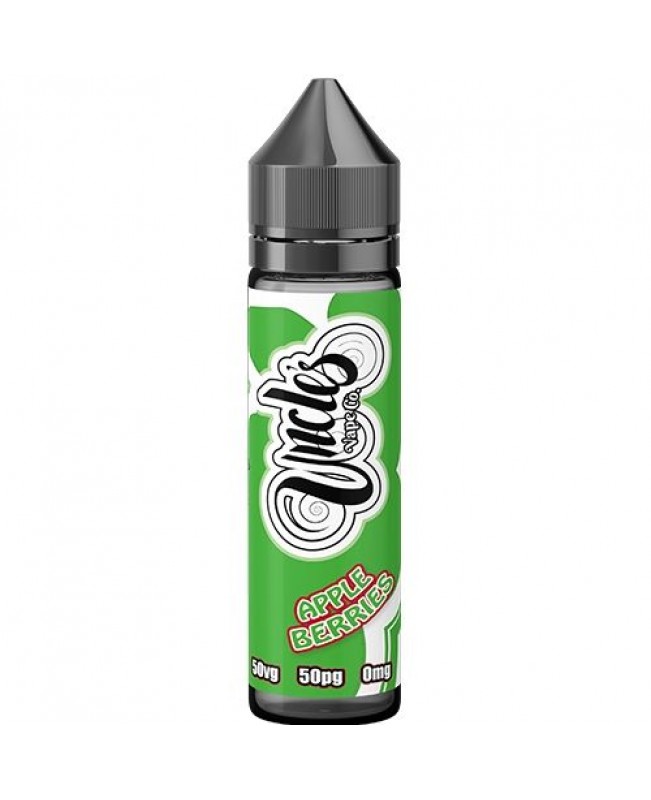 APPLE BERRIES E LIQUID BY UNCLES VAPE CO 50ML 50VG