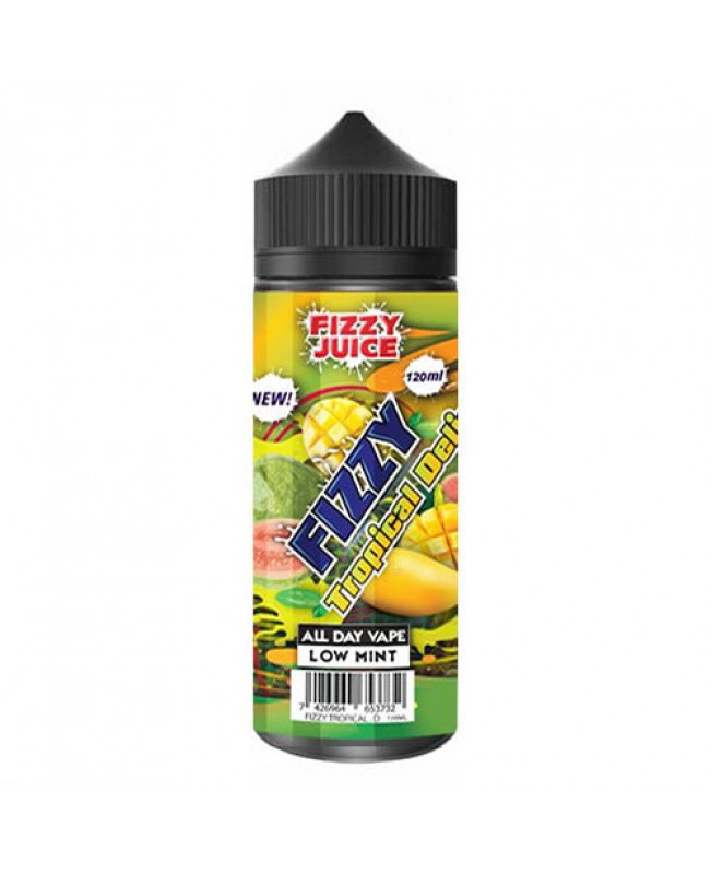 FIZZY TROPICAL DELIGHT E LIQUID BY FIZZY JUICE - MOHAWK & CO 100ML 70VG