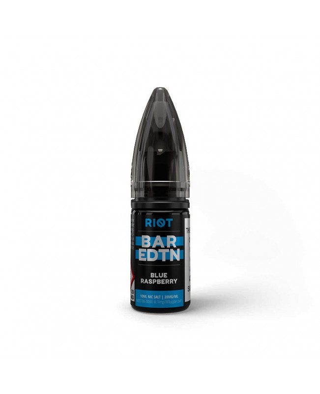 BLUE RASPBERRY RIOT BAR EDTN NICOTINE SALT E-LIQUID BY RIOT SQUAD