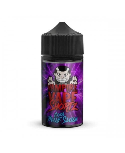 COOL BLUE SLUSH E LIQUID BY VAMPIRE VAPE SHORTZ 50...