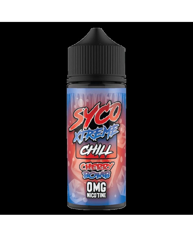 CHERRY BOMB E LIQUID BY SYCO XTREME CHILL 100ML 80VG