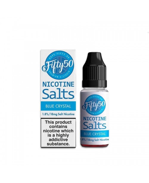 BLUE CRYSTAL NICOTINE SALT E-LIQUID BY FIFTY50 SAL...