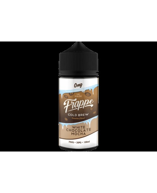 WHITE CHOCOLATE MOCHA E LIQUID BY FRAPPE 100ML 70V...