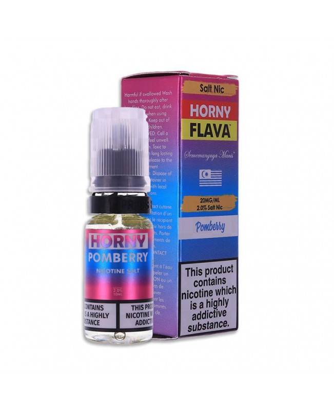 POMBERRY NICOTINE SALT E-LIQUID BY Horny Flava Nic Salts, Brand_Horny Flava Salts