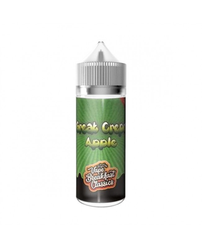 APPLE GREAT CREPE E LIQUID BY VAPE BREAKFAST CLASSICS 100ML 70VG