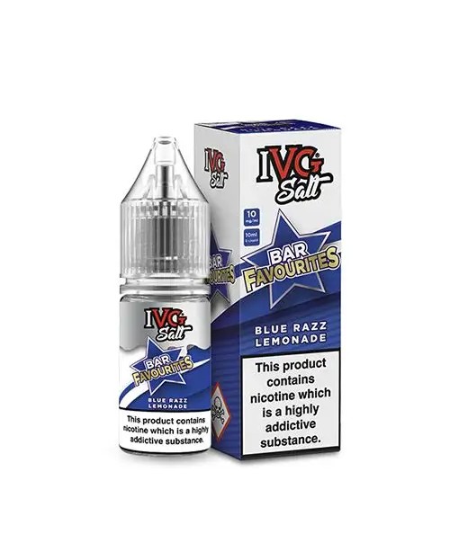 BLUE RAZZ LEMONADE NICOTINE SALT E-LIQUID BY IVG S...