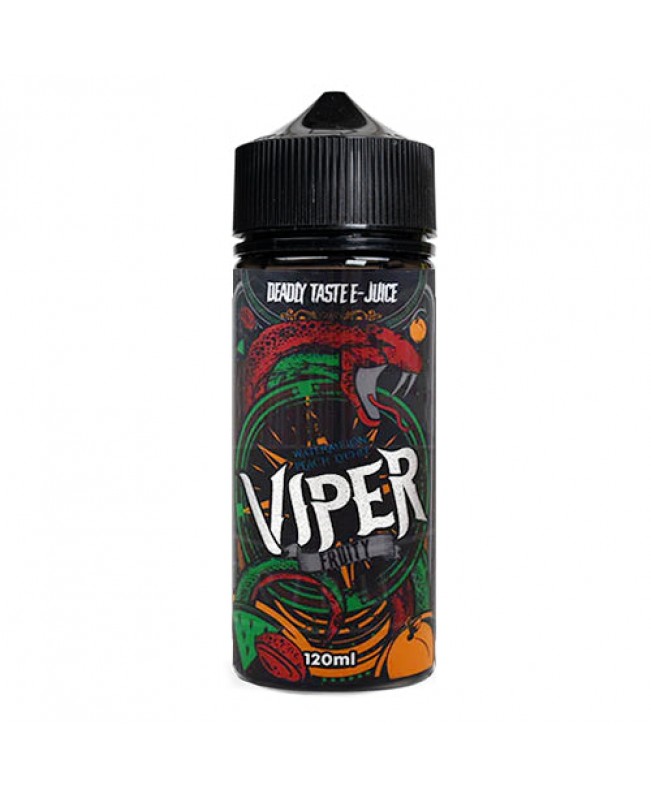 WATERMELON PEACH LYCHEE E LIQUID BY VIPER FRUITY DEADLY TASTE 100ML 70VG