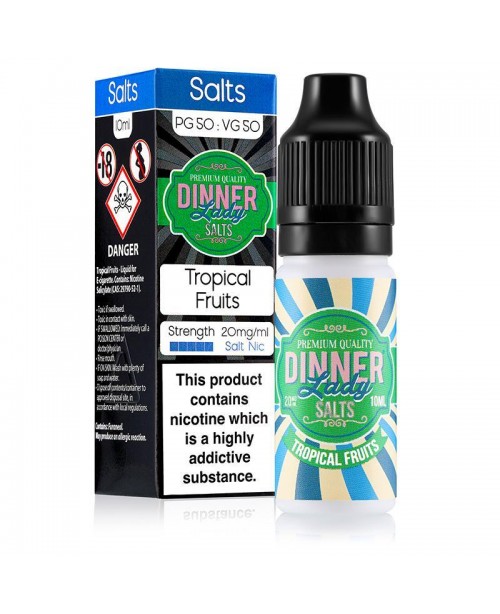 TROPICAL FRUIT NICOTINE SALT E-LIQUID BY DINNER LA...