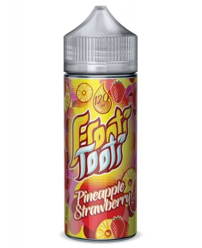 PINEAPPLE STRAWBERRY E LIQUID BY FROOTI TOOTI 100ML 70VG