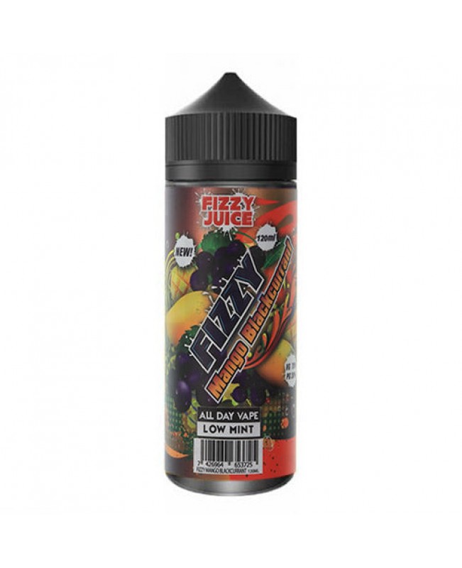 FIZZY MANGO BLACKCURRANT E LIQUID BY FIZZY JUICE - MOHAWK & CO 100ML 70VG