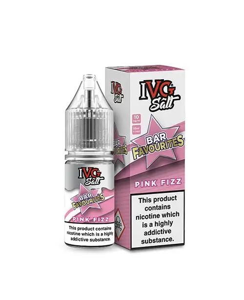 PINK FIZZ NICOTINE SALT E-LIQUID BY IVG SALT BAR F...