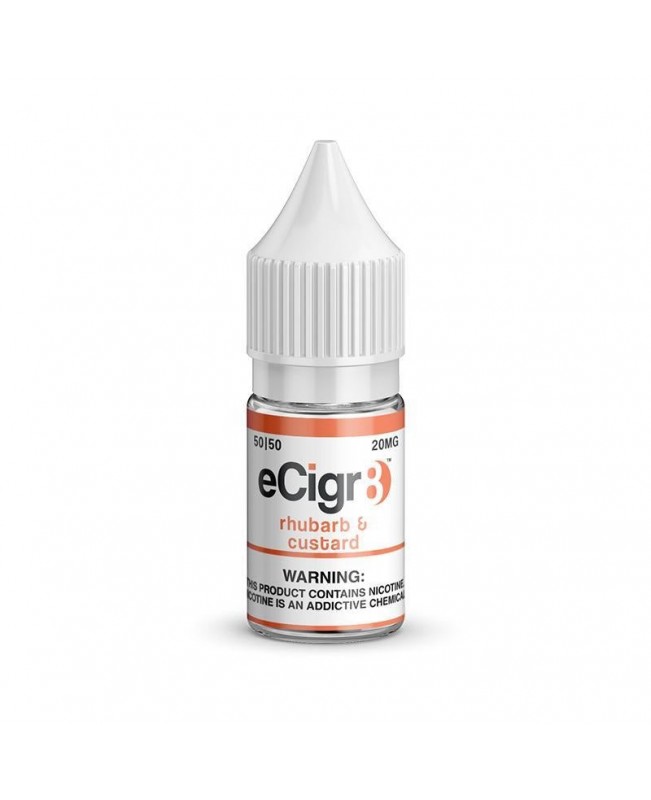 RHUBARB & CUSTARD NICOTINE SALT E-LIQUID BY ECIGR8 Nic Salts, Brand_ECIGR8 Salts