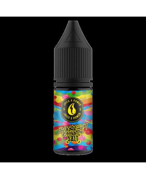 BUBBLEGUM RAINBOW NICOTINE SALT E-LIQUID BY JUICE ...