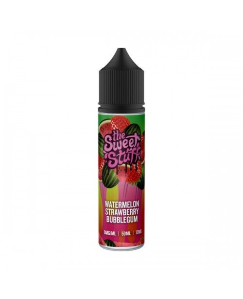 WATERMELON STRAWBERRY BUBBLEGUME LIQUID BY THE SWE...