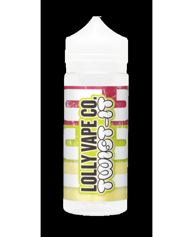 TWIST IT ON ICE E LIQUID BY LOLLY VAPE CO 100ML 80VG