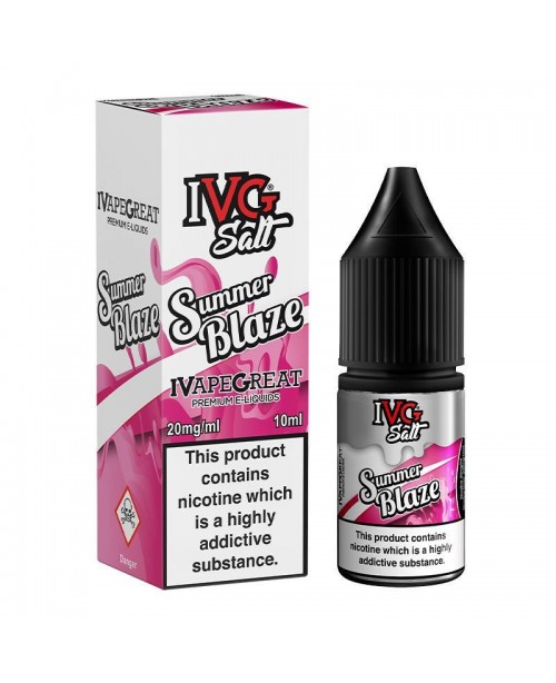 SUMMER BLAZE NIC SALT E-LIQUID BY I VG