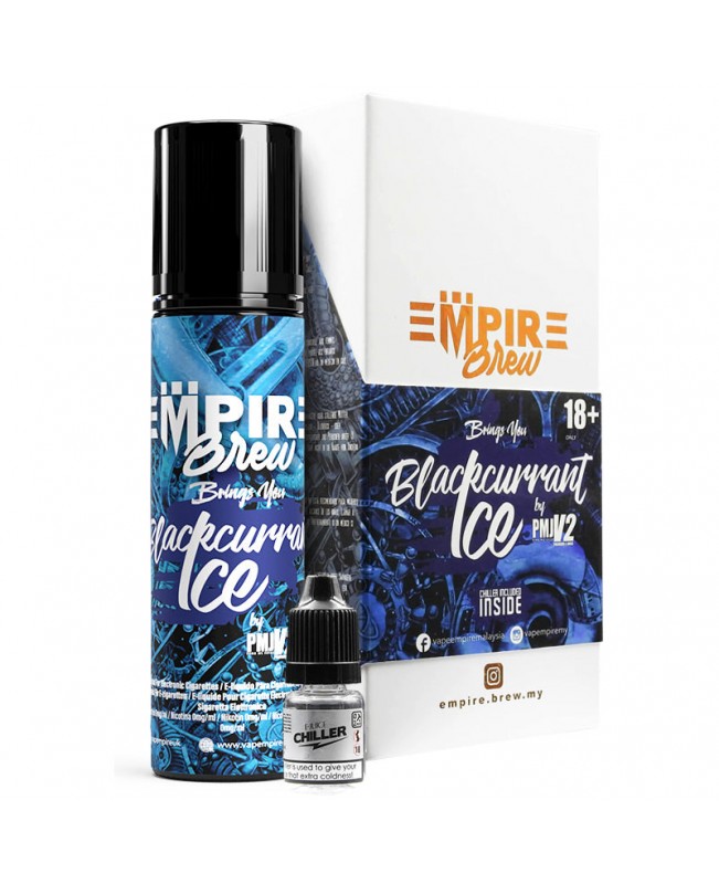 BLACKCURRANT ICE E LIQUID BY EMPIRE BREW 50ML 70VG