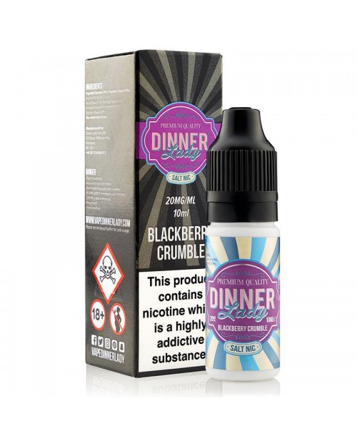 BLACKBERRY CRUMBLE NICOTINE SALT E-LIQUID BY DINNE...