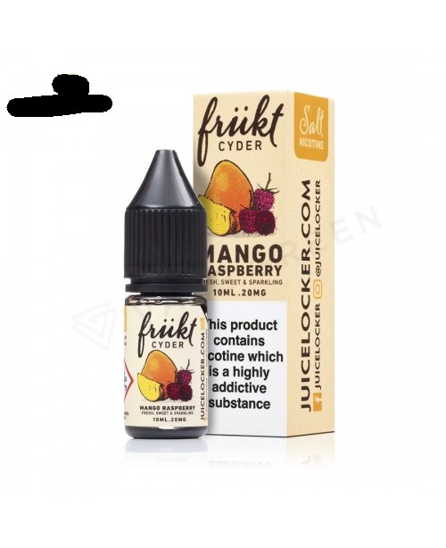 MANGO RASPBERRY NICOTINE SALT BY FRUKT CYDER