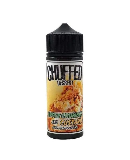 APPLE CRUMBLE AND CUSTARD DESSERT BY CHUFFED 100ML...